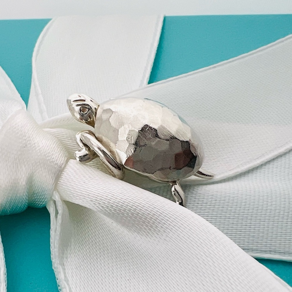 Tiffany Turtle Charm/ Pendant